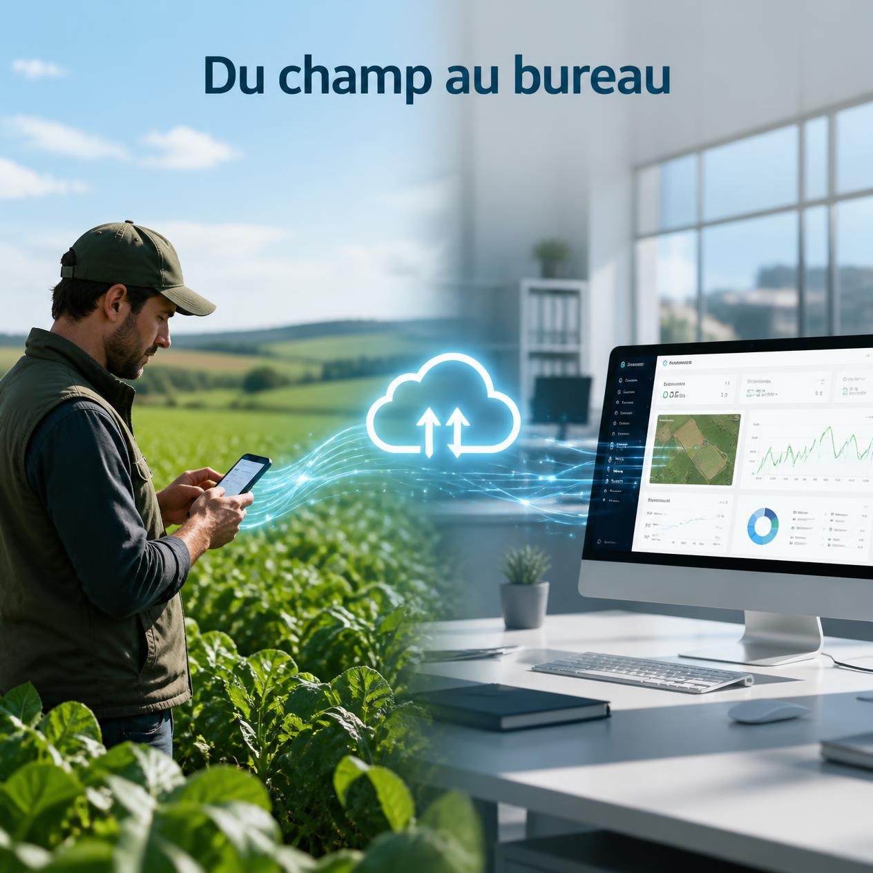 Du champ au bureau